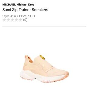 “Authentic“ New In Box MICHAEL Michael Kors Sami Zip Trainer Sneakers